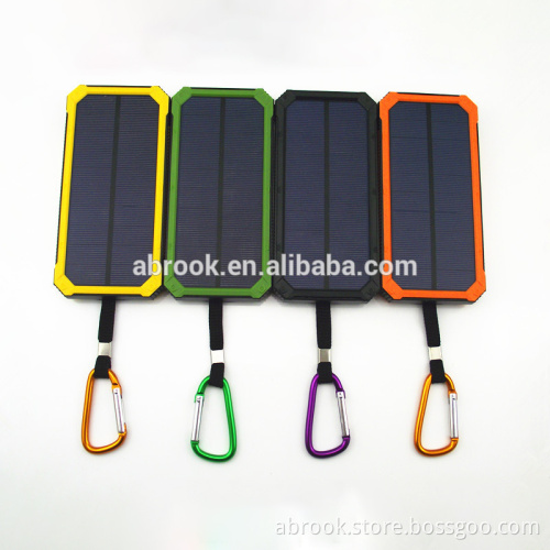 Hot selling waterproof mobile solar power bank 12000mah charger